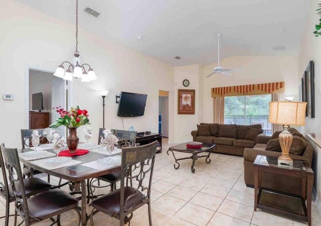 5 Bedroom, 7 Bed , 3 Bathroom Midterm Rental Home With Pool And Game Room, Near Disney Davenport Bagian luar foto