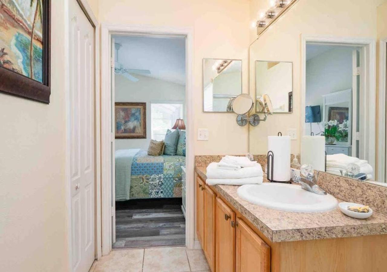 5 Bedroom, 7 Bed , 3 Bathroom Midterm Rental Home With Pool And Game Room, Near Disney Davenport Bagian luar foto